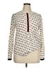 Talbots 100% Polyester Ivory Long Sleeve Blouse Size 14 - photo 1