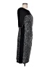 Chaps Polka Dots Black Cocktail Dress Size L - photo 4