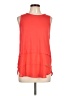 MICHAEL Michael Kors Orange Sleeveless Top Size L - photo 1