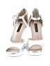 French Connection Silver Sandals Size 8 1/2 - photo 2