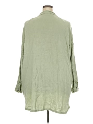 Arula 3/4 Sleeve Button-Down Shirt (view 2)