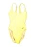 Nike Solid Yellow One Piece Swimsuit Size XS - photo 1