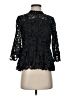 HD in Paris Black 3/4 Sleeve Blouse Size 0 - photo 1