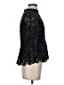 HD in Paris Black 3/4 Sleeve Blouse Size 0 - photo 4