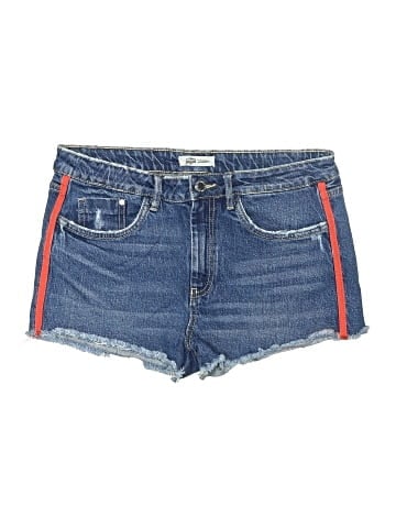 Zara TRF Denim Shorts (view 1)