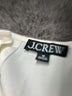 J.Crew 100% Polyester Ivory Short Sleeve Top Size M - photo 7