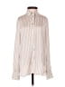 Vince. Stripes Ivory Long Sleeve Blouse Size XS - photo 1