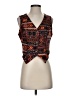 Unbranded 100% Polyester Black Sleeveless Blouse Size S - photo 1