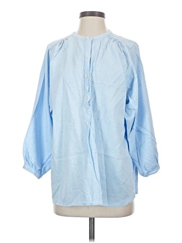 Wilfred Free 3/4 Sleeve Button-Down Shirt (view 1)