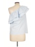 Halogen Blue Sleeveless Blouse Size L - photo 2