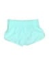 Xhilaration 100% Polyester Solid Teal Shorts Size S - photo 2