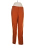 Calvin Klein Color Block Orange Linen Pants Size 6 - photo 1