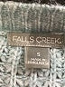 Falls Creek Checkered-gingham Teal Pullover Sweater Size S - photo 7