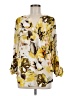 Sioni Yellow Long Sleeve Blouse Size M - photo 1
