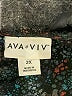 Ava & Viv Teal Long Sleeve Blouse Size 2X - photo 7