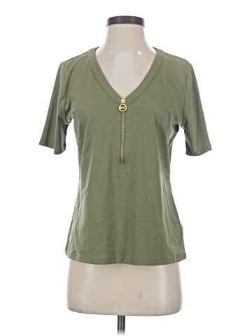 MICHAEL Michael Kors Short Sleeve Henley (view 1)