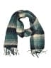 Talbots 100% Polyester Plaid Teal Scarf One size - photo 1