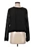 Tommy Hilfiger 100% Polyester Black Long Sleeve Blouse Size S - photo 1