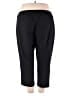 Lands' End Solid Black Dress Pants Size 22W - photo 2