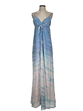 gypsy 05 silk maxi dress Gypsy 05 Ombr Silk Maxi Dress Womens M Fairy Boho Festival Ethereal Flowy NEW