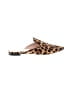 J.Crew Animal Print Brown Mule/Clog Size 8 1/2 - photo 1