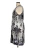 One World Print Gray Casual Dress Size XL - photo 5