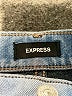 Express Solid Blue Jeans Size 0s - photo 7