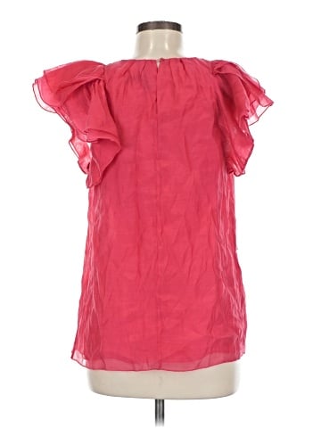 BCBGMAXAZRIA Short Sleeve Blouse (view 2)