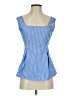 Shein 100% Polyester Blue Sleeveless Blouse Size XS - photo 1