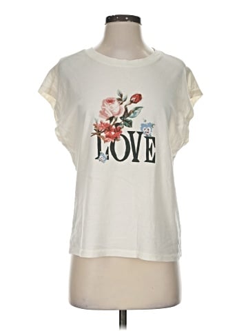 By Anthropologie Short Sleeve T-Shirt (view 1)