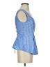 Shein 100% Polyester Blue Sleeveless Blouse Size XS - photo 4