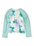 Justice Teal Rash Guard Size 16 - 18 - photo 2