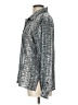 Selene Sport Metallic Silver Long Sleeve Blouse Size L (estimated) - photo 5