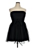 Francesca's 100% Polyester Black Cocktail Dress Size XL - photo 1