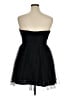 Francesca's 100% Polyester Black Cocktail Dress Size XL - photo 2