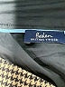 Boden Houndstooth Plaid Tweed Blue Gray Wool Pants Size XL (estimated) - photo 7