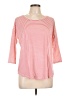 Freebird Red 3/4 Sleeve Top Size L - photo 1