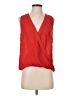 Parker 100% Silk Red Sleeveless Silk Top Size XS - photo 1