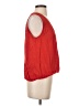 Parker 100% Silk Red Sleeveless Silk Top Size XS - photo 4