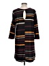 Bobbie Brooks Stripes Black Casual Dress Size L - photo 2
