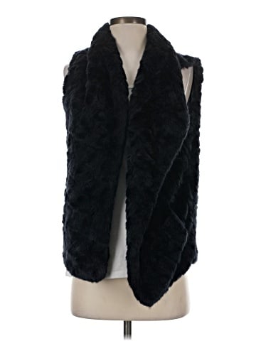 Skies Are Blue Faux Fur Vest (view 1)