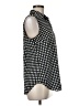 Ann Taylor 100% Polyester Polka Dots Black Sleeveless Blouse Size M - photo 4
