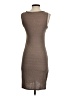 Leith Solid Brown Casual Dress Size S - photo 2