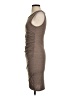 Leith Solid Brown Casual Dress Size S - photo 5