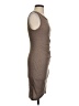 Leith Solid Brown Casual Dress Size S - photo 4