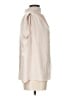 Amanda Uprichard 100% Polyester Ivory Sleeveless Blouse Size L - photo 4