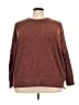 Zenana Brown Pullover Sweater Size 3X - photo 1
