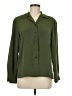 Elementz 100% Polyester Green Long Sleeve Blouse Size M - photo 1