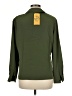 Elementz 100% Polyester Green Long Sleeve Blouse Size M - photo 2