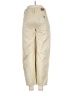 Chloé 100% Cotton Solid Ivory Khakis Size EU (FR) 36 / US 4 - photo 2